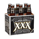 Molson Beer XXX Super Premium 11.5 Oz Left Picture